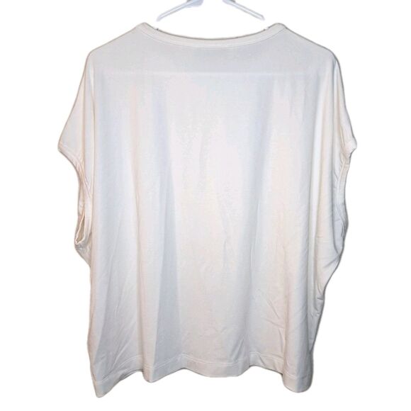 Mela Purdie Women Viscose Top Short Sleeve Size Plus 1X Made In Australia - Picture 9 of 11